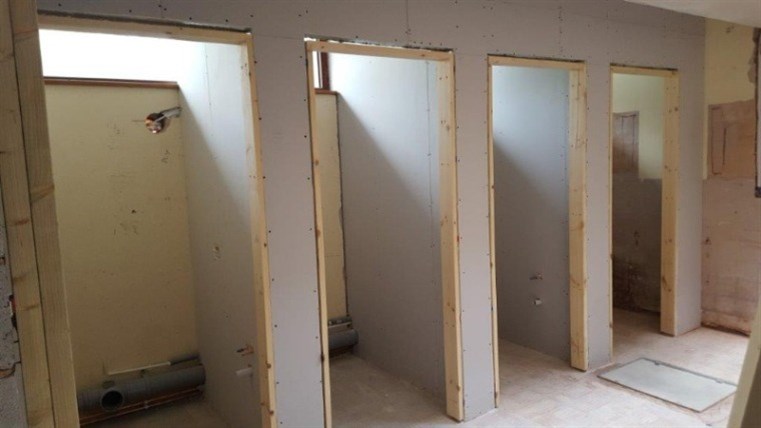 Refurbishment Progress - Month toilets