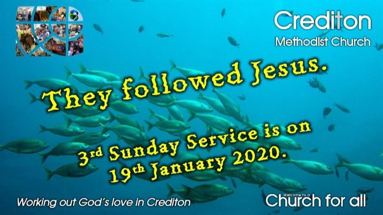 3rd Sunday 19th January 2020